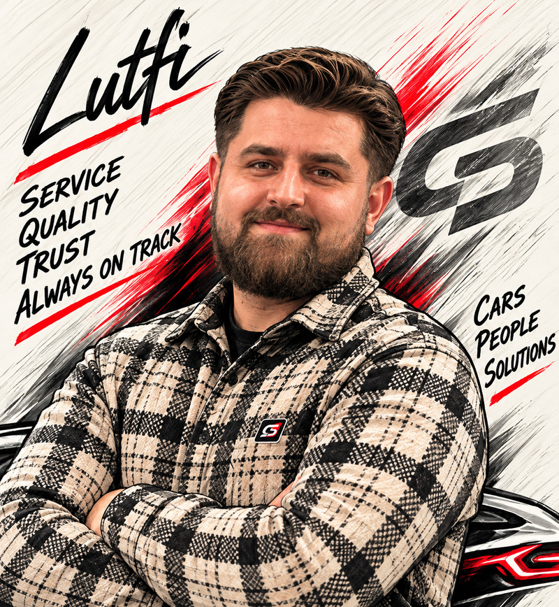 Skizzenporträt von Lutfi Dalipi