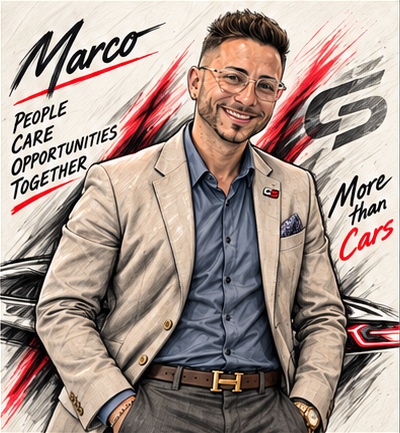 Freigegebenes Skizzenporträt von Marco Caruso